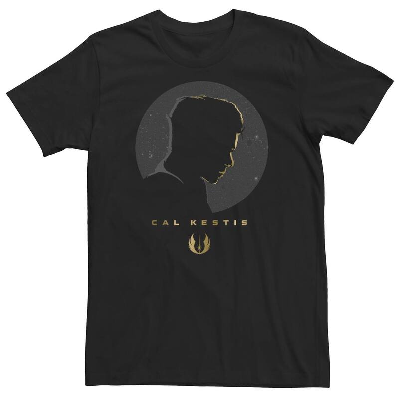アニメキャラクター レディース トップス Tシャツ Licensed Character Men'star Wars Jedi Fallen Order Cal Kestis Tee Black ブラック