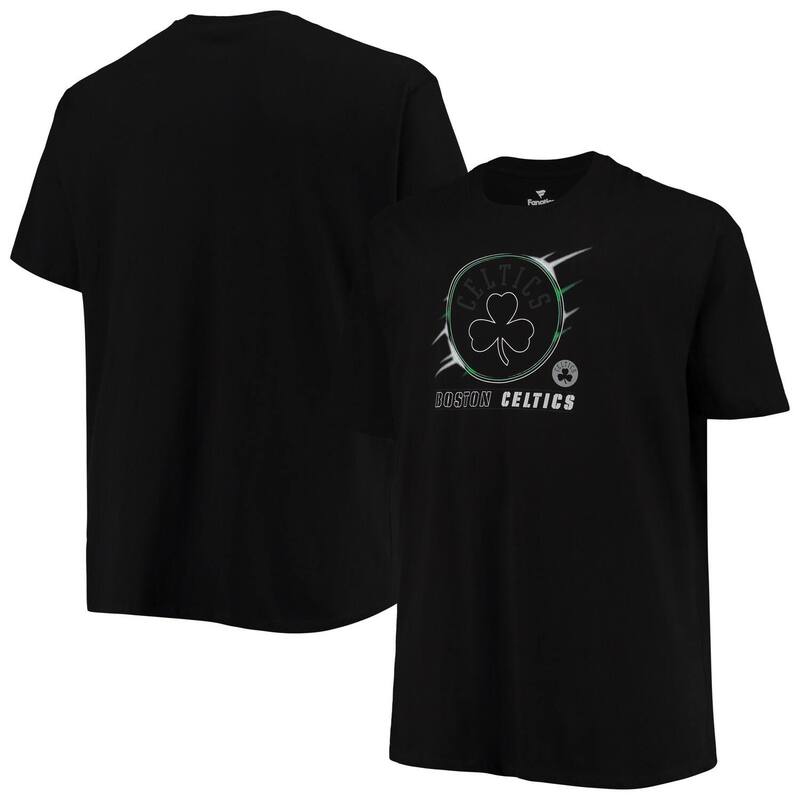 アンブランデッド レディース トップス プルオーバー トール Unbranded Men\u0027s Black Boston Celtics Big \u0026 Tall Heart \u0026 Soul T-Shirt Cel Black 黒いこと