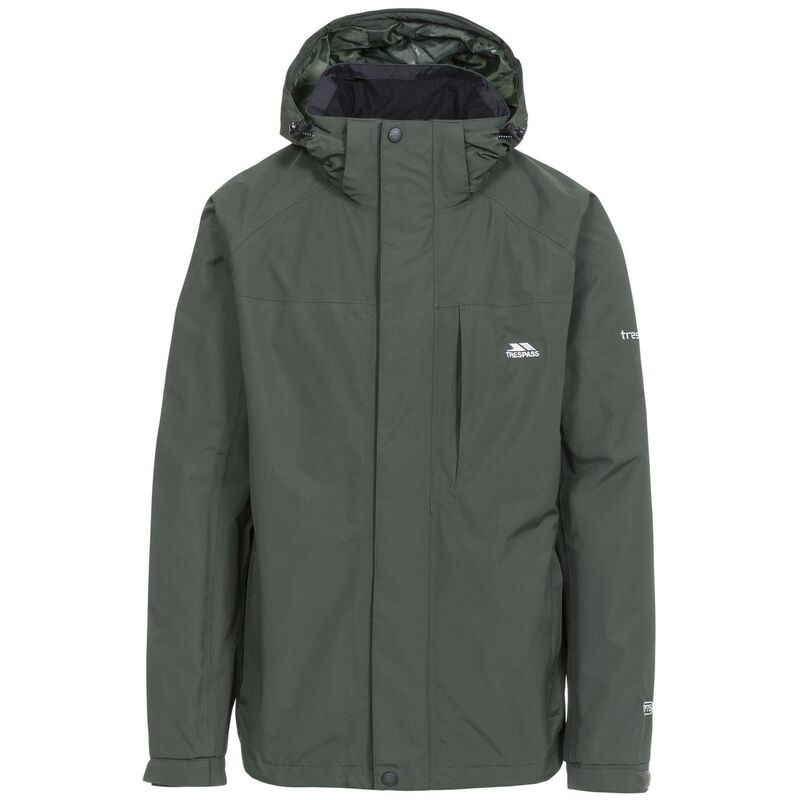 トレスパス レディース アウター ジャケット・ブルゾン Trespass Mens Edwards II Waterproof Jacket Olive オリーブ
