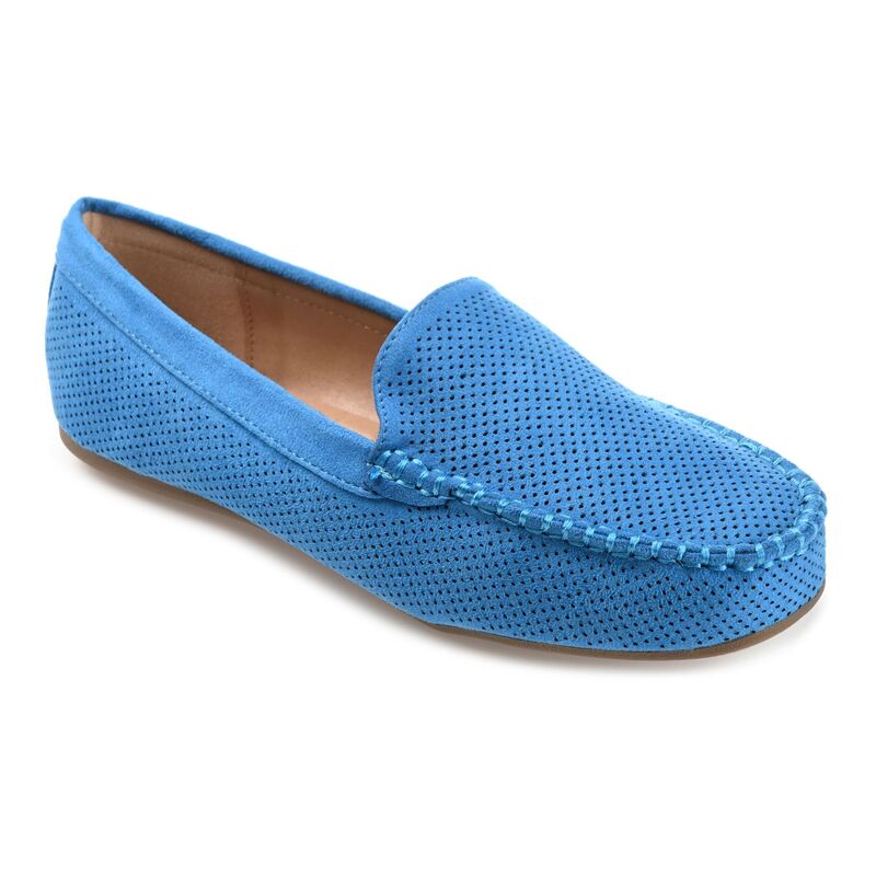ジュルネ コレクション レディース シューズ サンダル Journee Collection Halsey Women's Moccasins Blue ブルー｜ReVida 店