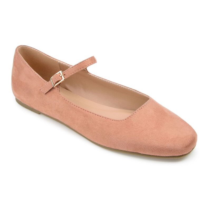 ジュルネ コレクション レディース シューズ サンダル Journee Collection Carrie Women's Mary Jane Flats Pink ピンク