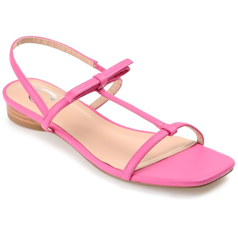 ジュルネ コレクション レディース シューズ サンダル Journee Collection Zaidda Women's T-Strap Sandals Pink ピンク