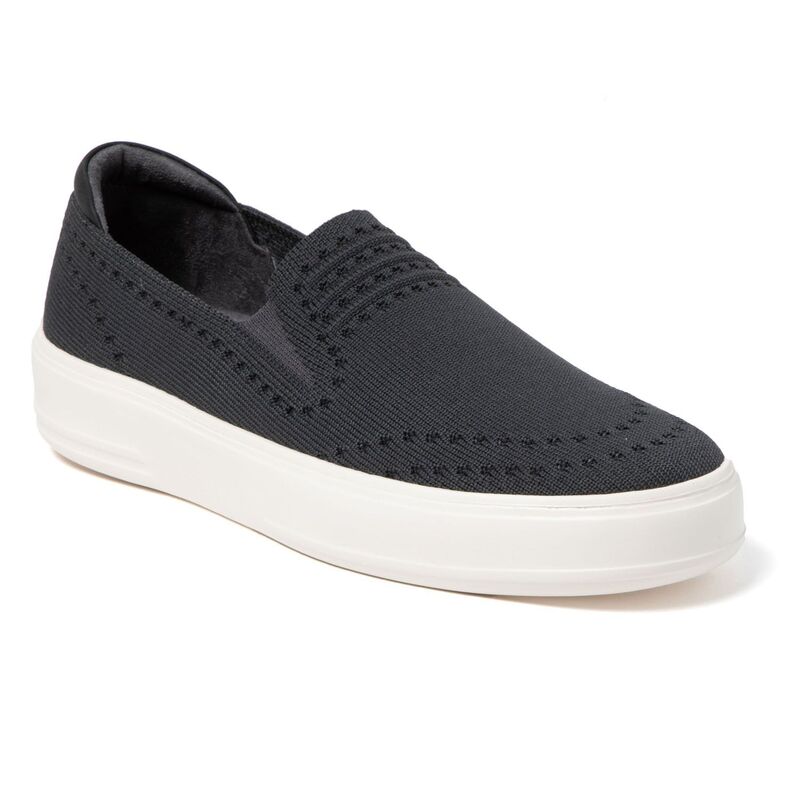 ディアフォームズ レディース シューズ スニーカー Original Comfort by Dearfoamsophie Womenlip-On Shoes Black Solid ブラック