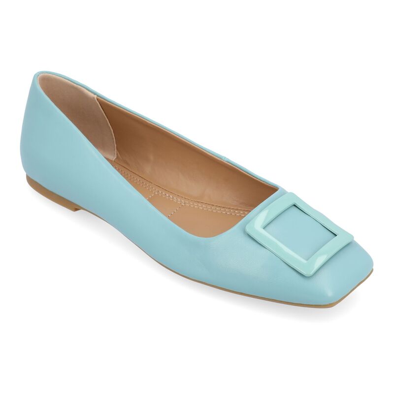 ジュルネ コレクション レディース シューズ サンダル Journee Collection Tru Comfort Foam Zimia Women's Flats Aqua アクア