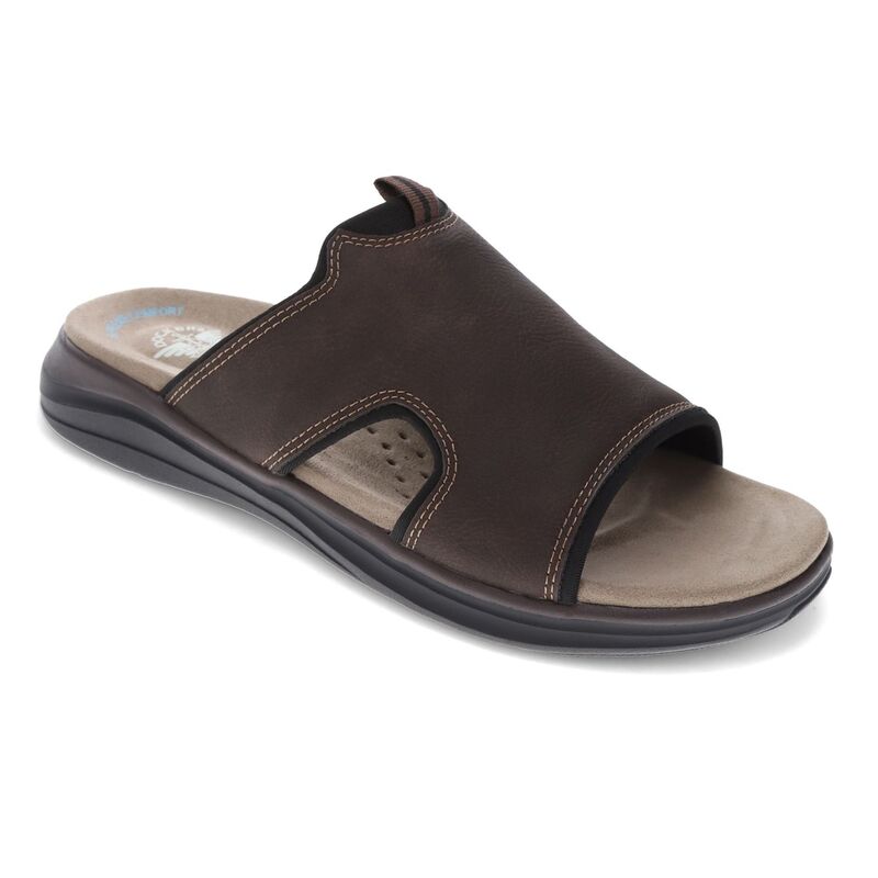 ドッカーズ メンズ シューズ サンダル DockersR Barlin Men'slide Sandals Dk Brown ブラウン