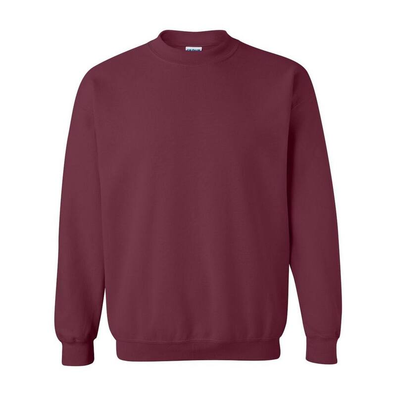 ギルダン レディース トップス プルオーバー 労働者の一団のど首 汗水 Gildan Unisex Adult Heavy Blend Crew Neck Sweatshirt Maroon マルーン