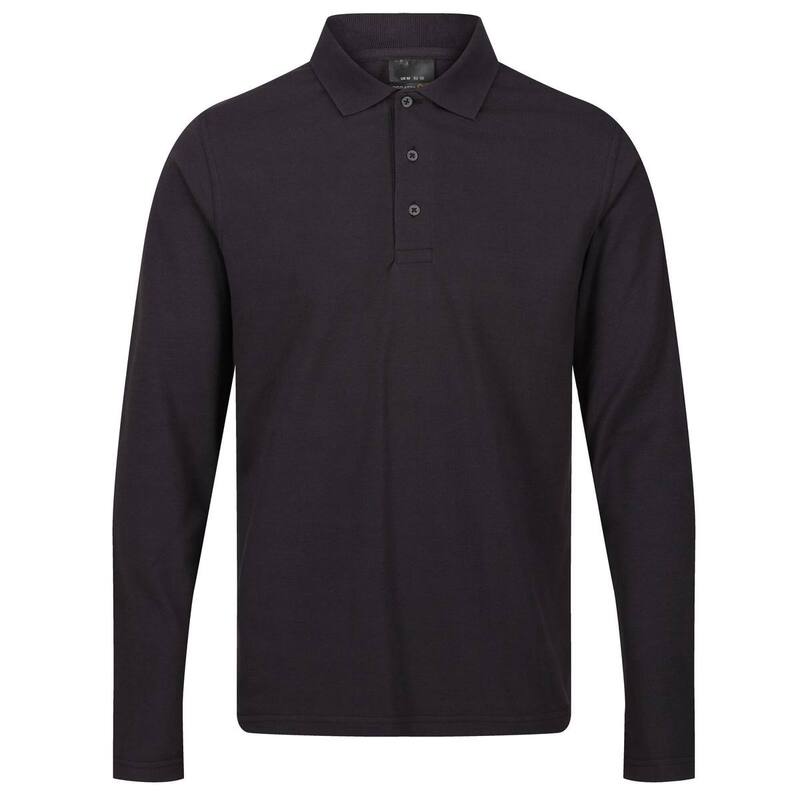 レガッタ レディース トップス Tシャツ ポロシャツ 長袖 Regatta Professional Mens Long-Sleeved Polo Shirt Seal Grey グレー