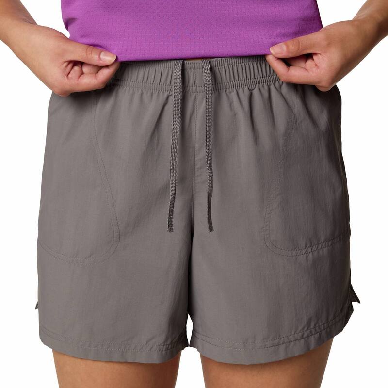 コロンビア レディース ボトムス ハーフパンツ・ショーツ ショートパンツ Women's Columbia Sandy River Shorts II City Grey グレー｜ReVida 店