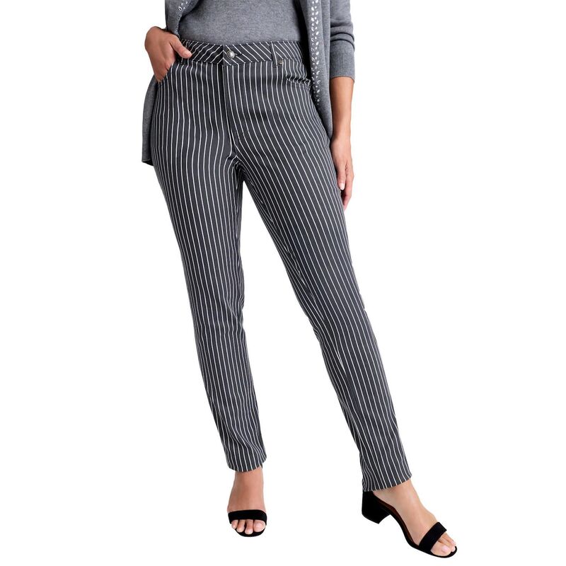 ジェシカロンドン レディース ボトムス デニムパンツ ストレート プラスサイズ Jessica London Women's Plusize True Fit Stretch Denim Straight Leg Jean Dark Charcoal Simple チャコール｜ReVida 店