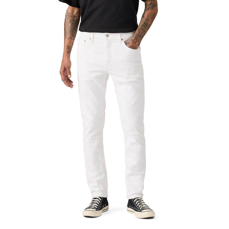 リーバイス レディース ボトムス デニムパンツ ジーンズ Men's Levi's 512 Slim Taper Stretch Jeans White Rock ホワイト｜ReVida 店