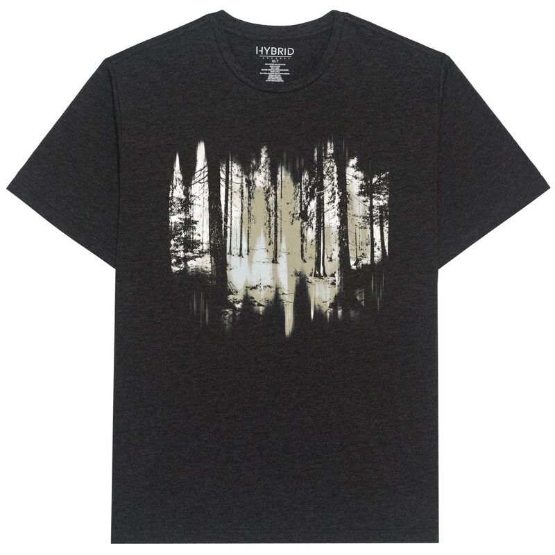 アンブランデッド レディース トップス Tシャツ トール グラフィック Unbranded Big & Talle Forest Graphic Tee Black ブラック