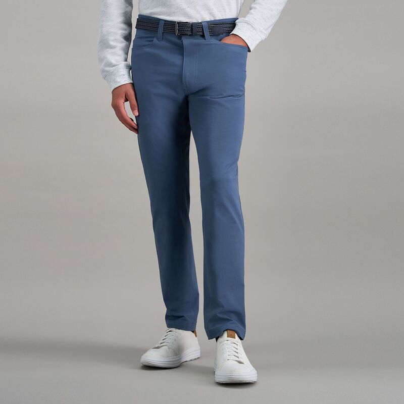 ハガー レディース ボトムス カジュアルパンツ ナイロン Men's Haggar Sport Performance Straight Fit Nylon Tech Pantslate Blue スレート|ReVida 店