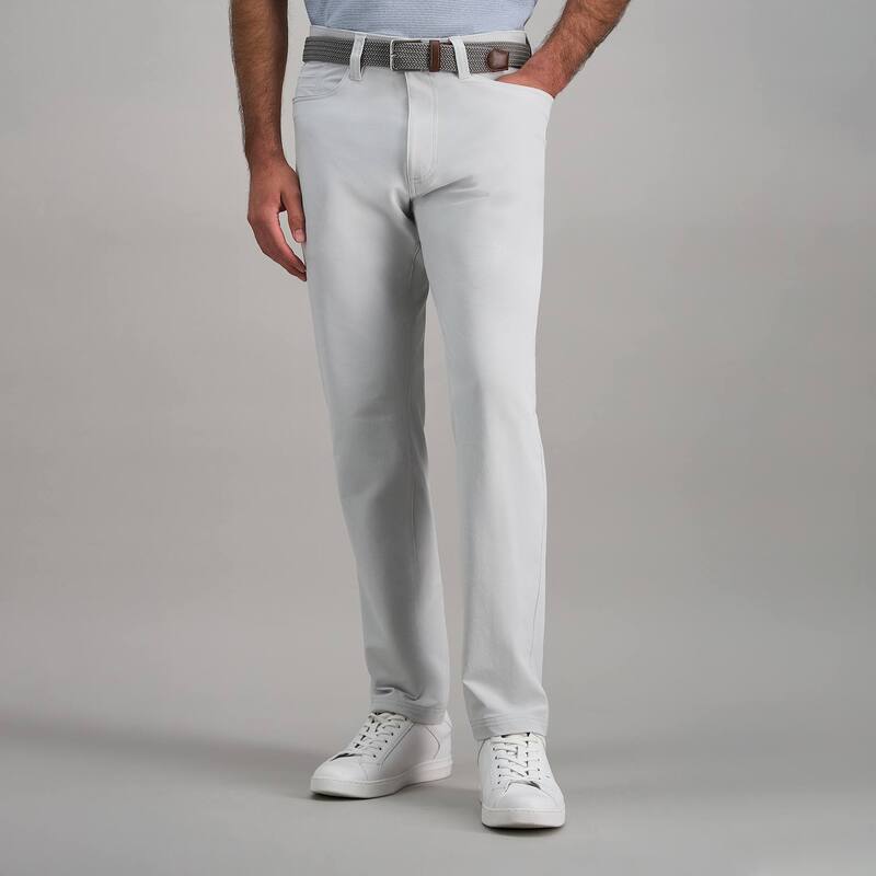 ハガー レディース ボトムス カジュアルパンツ ナイロン Men's Haggar Sport Performance Straight Fit Nylon Tech Pantstone ストーン|ReVida 店