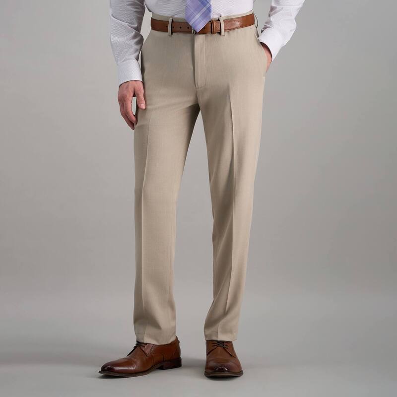 ハガー レディース ボトムス カジュアルパンツ Men &rsquo; s Haggar Premium Comfort Flex-Waist Slim-Fit Stretch Flat-Front Dress Pantstone ストーン｜ReVida 店 16,775円