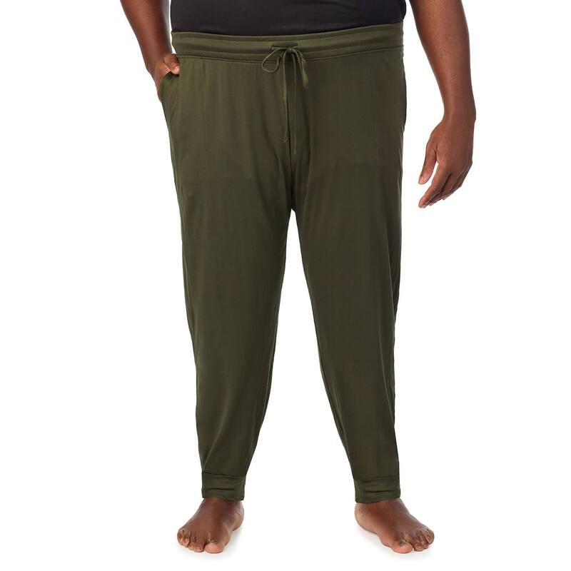 クドルドッズ レディース アンダーウェア ナイトウェア パンツ トール Big & Tall Cuddl Duds Far-Infrared Enhance Banded-Bottom Pajama Pants Olive オリーブ