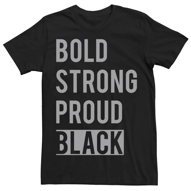 アニメキャラクター レディース トップス Tシャツ Licensed Character Men'strong Proud Stack Textee Black ブラック