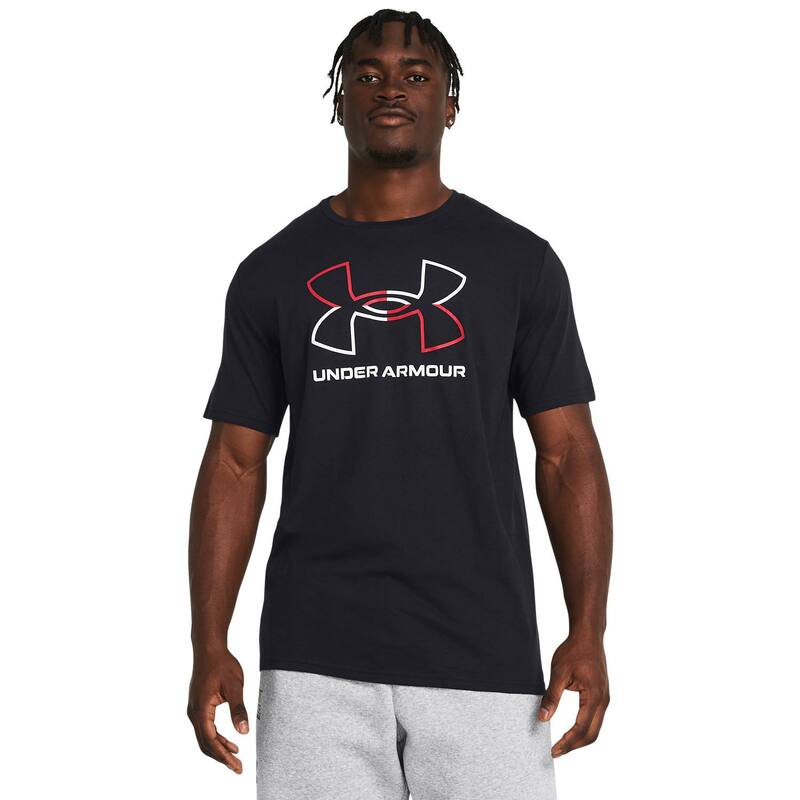 アンダーアーマー レディース トップス Tシャツ トール グラフィック Big & Tall Under Armour Foundation Short Sleeve Graphic Tee Black ブラック