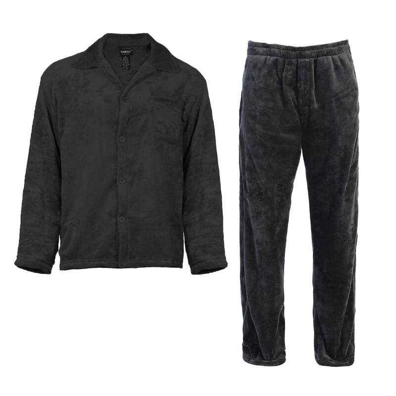 ジョベルティ レディース アンダー御召しもの ナイト爵御召しもの つけ加える大きさ Gioberti Men\u0027s 2pc Super Soft Plush Pajama Set Charcoal 濃灰色