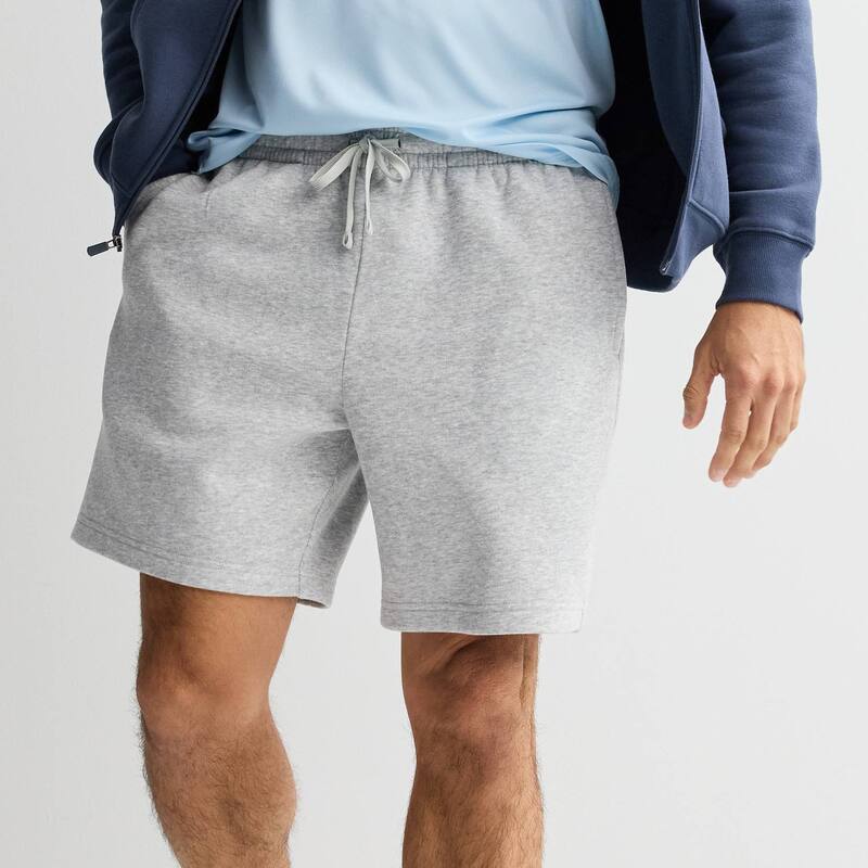 Tek Gear レディース ボトムス ハーフパンツ・ショーツ ショートパンツ フリース Men Tek Gear Ultra Soft Fleece 7-Inch Shorts Athletic Grey Heather グレー