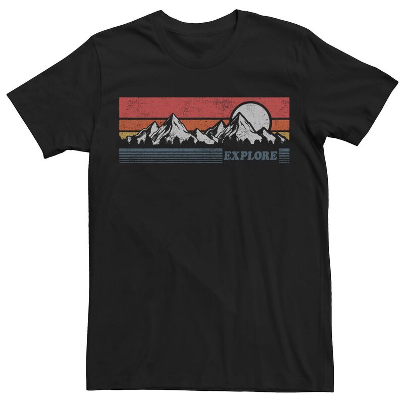 アンブランデッド レディース トップス Tシャツ Unbranded Men's Explore & Colors Tee Black ブラック