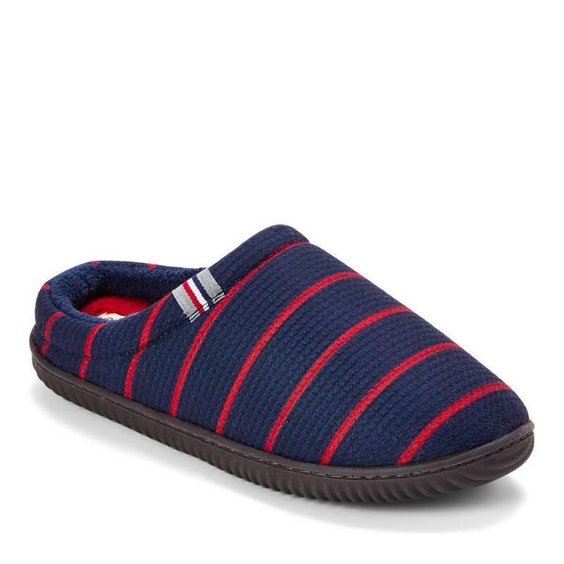ディアフォームズ レディース シューズ サンダル Dearfoams Case Men's Casual Clog Slippers Navy Multi ネイビー｜ReVida 店