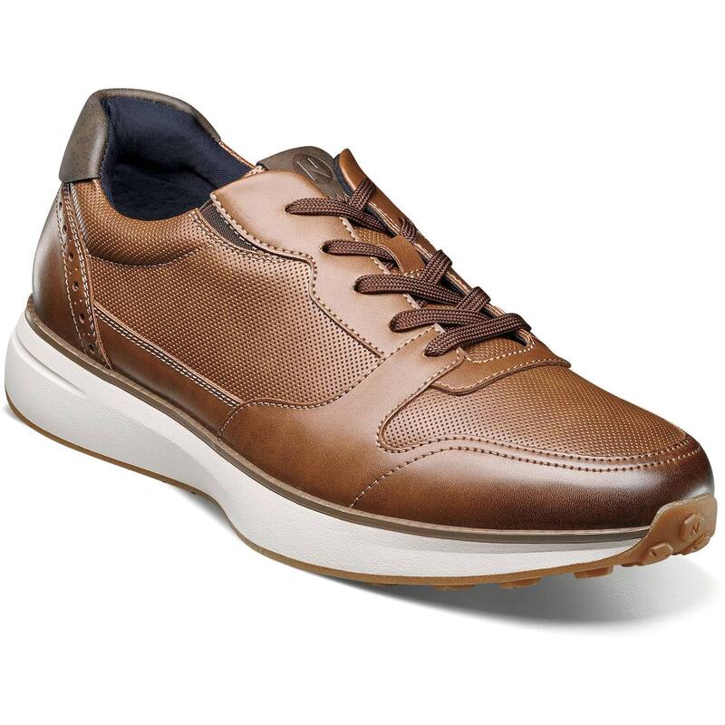 ノンブッシュ レディース シューズ スニーカー Nunn Bush Kore Swift Men's Moc Toe Sneaker Cognac Multi マルチカラー