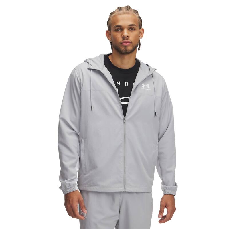 アンダーアーマー レディース アウター ジャケット・ブルゾン Men's Under Armourival Windbreaker Jacket Mod Gray グレー