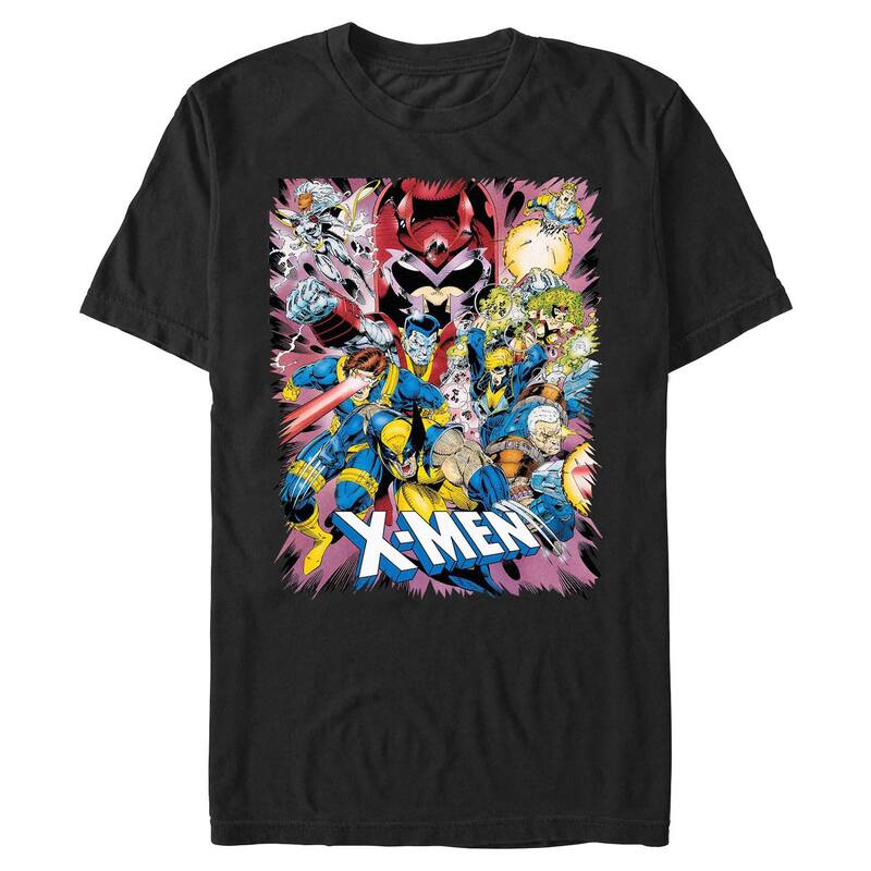 マーベル レディース トップス Tシャツ グラフィック Men's Marvel X-Men Classic Graphic Tee Black ブラック