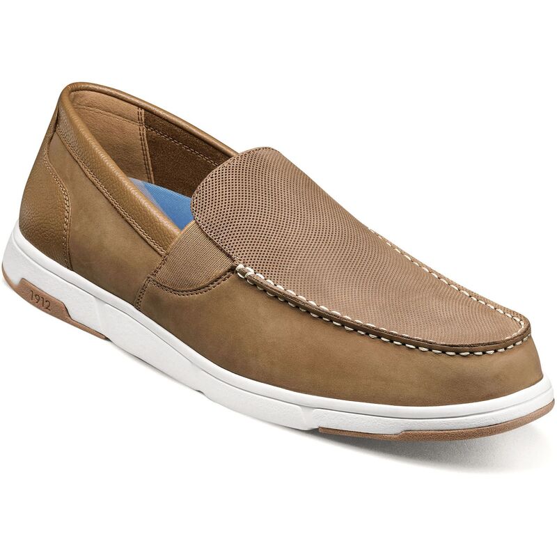ノンブッシュ レディース シューズ スリッポン・ローファー Nunn Bush Luca Men's Moc Toe Venetian Slip-On Shoes Tan タン 19,236円
