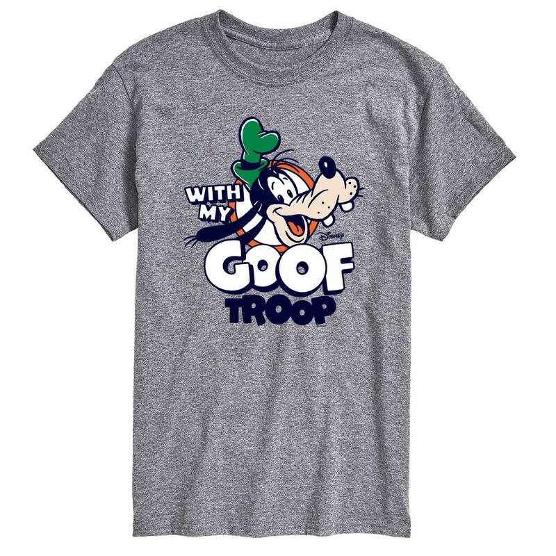 ディズニー レディース トップス Tシャツ グラフィック Men's Disney's Goof Troop Graphic Tee Athletic Heather ヘザー
