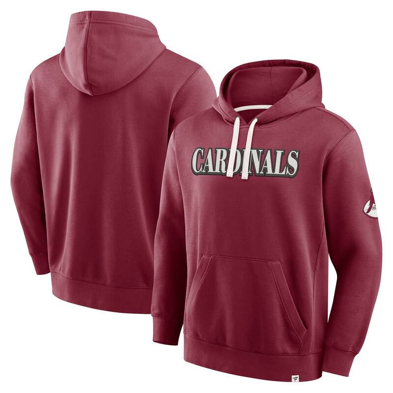 ファナティクス レディース トップス Tシャツ パーカー Men's Fanatics Cardinal Arizona Cardinals New Horizons Heritage Pullover Hoodie Acred レッド|ReVida 店