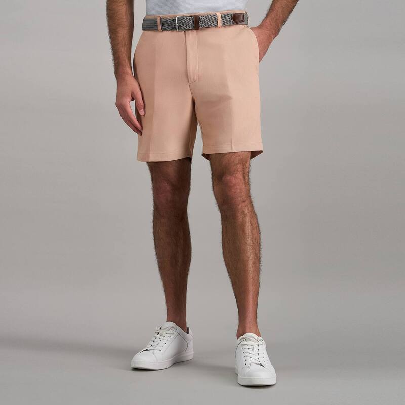 ハガー レディース ボトムス ハーフパンツ・ショーツ ショートパンツ Haggar Men's Cool 18 Pro 4-Way Stretch Golf Shorts 7-Inch Inseam Rust ラスト|ReVida 店