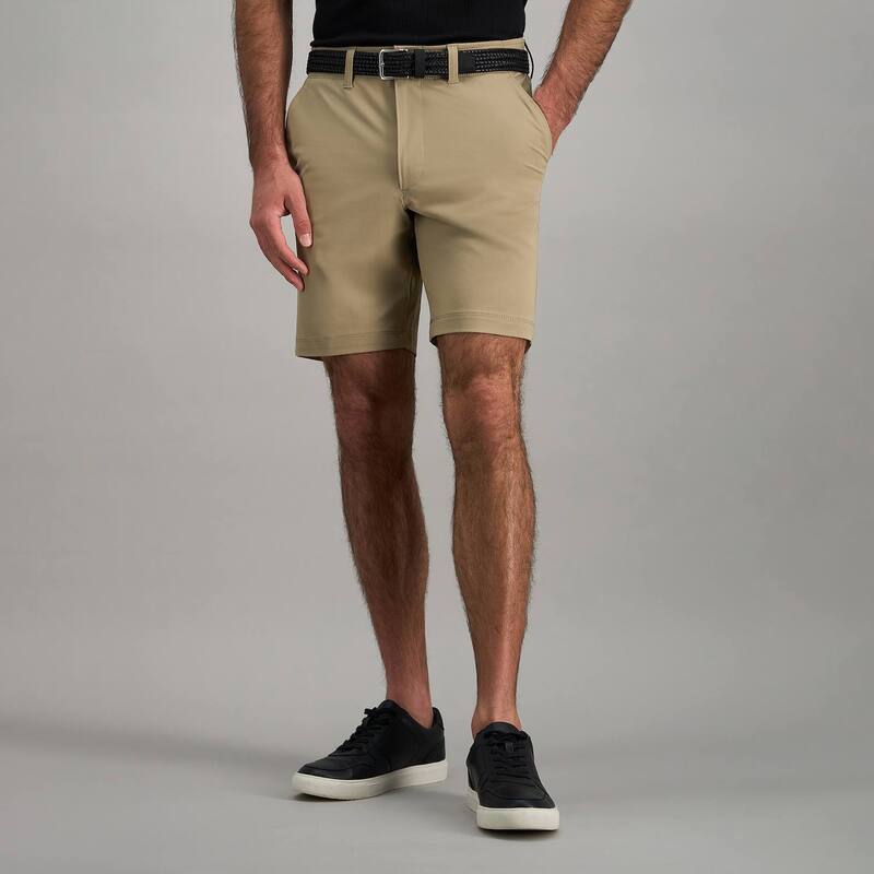 ハガー レディース ボトムス ハーフパンツ・ショーツ ショートパンツ Men's Haggar 9-Inch Sport Performance Stretch Shorts Khaki カーキ|ReVida 店