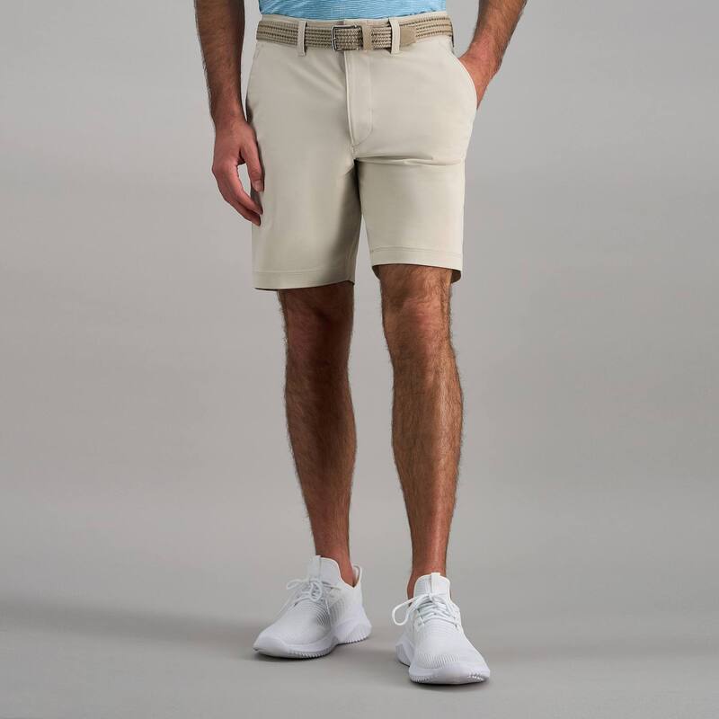 ハガー レディース ボトムス ハーフパンツ・ショーツ ショートパンツ Men's Haggar 9-Inch Sport Performance Stretch Shortsand サンド|ReVida 店