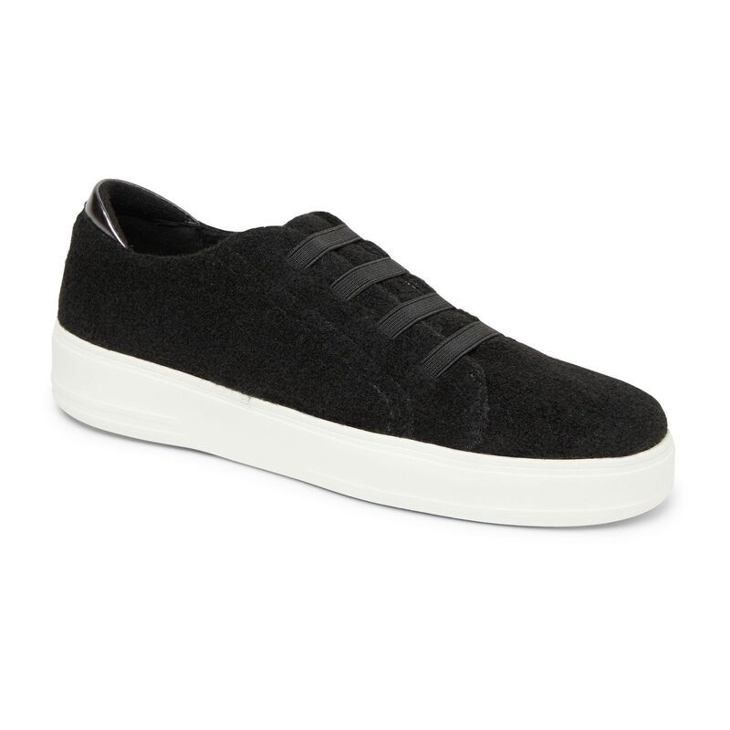 ディアフォームズ レディース シューズ スニーカー Original Comfort by Dearfoamsport Foam Women'slip-On Shoes Black ブラック