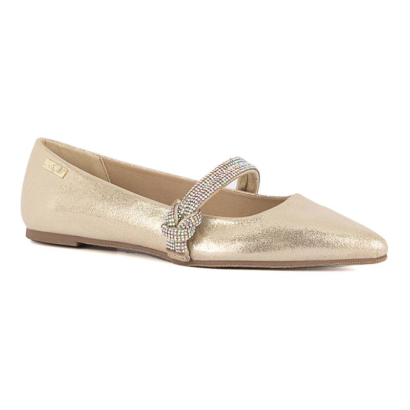 シュガー レディース シューズ サンダル sugar Lingo Women's Rhinestone Flats Champagne シャンパン|ReVida 店