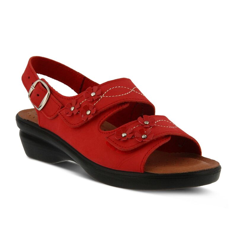 スプリングステップ レディース シューズ サンダル Flexus by Spring Step Ceri Women'slingback Sandals Red レッド