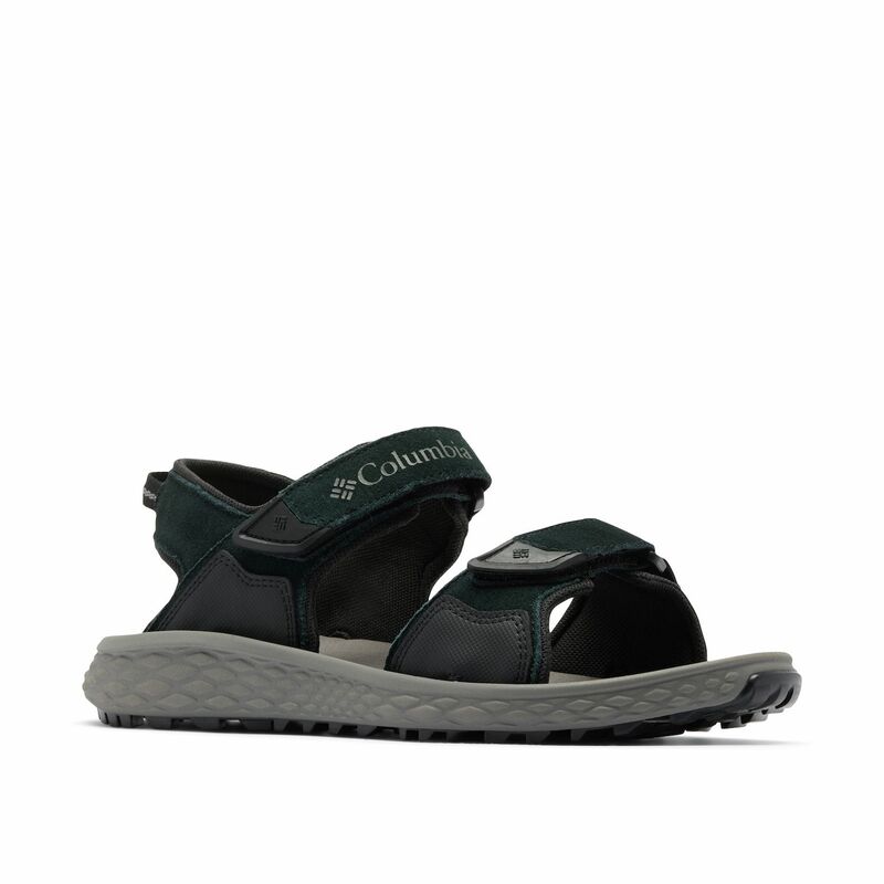 コロンビア レディース シューズ サンダル Columbia Konos Hiker Men\u0027s 2-Strap Sandals Black Titanium Ii 黒いこと