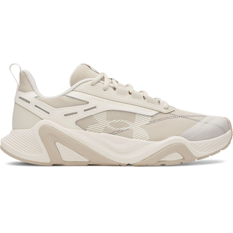 アンダーアーマー レディース シューズ スニーカー Under Armour Charged CommitR 5 Men's Training Shoes Khaki White ホワイト｜ReVida 店