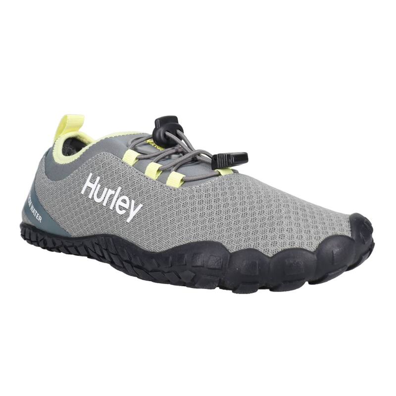 ハーレー レディース シューズ スニーカー Hurley Immerse Menlip-On Lightweight Quick-Dry Water Shoes Greyellow グレー
