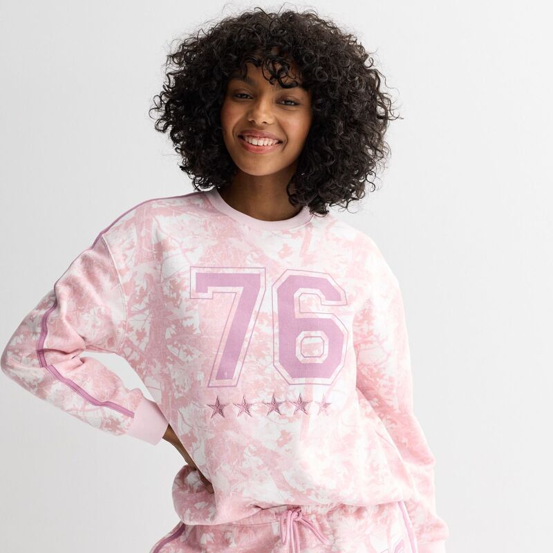 アンブランデッド レディース トップス Tシャツ スウェット グラフィック Unbranded Juniors' SO Graphic Sweatshirt Pink ピンク 5,165円