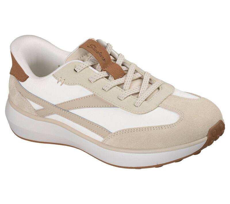 スケッチャーズ レディース シューズ スニーカー Skecherslip-Ins Women's Casual Slip-On Sneakers White Taupe ホワイト