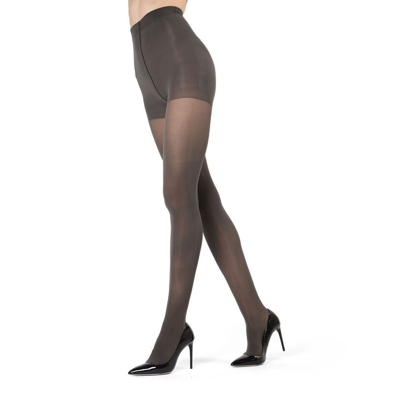 メモイ レディース アンダーお召しもの ソックス MeMoi Deep Glossemi-Opaque 40 D Tightstormy Skies