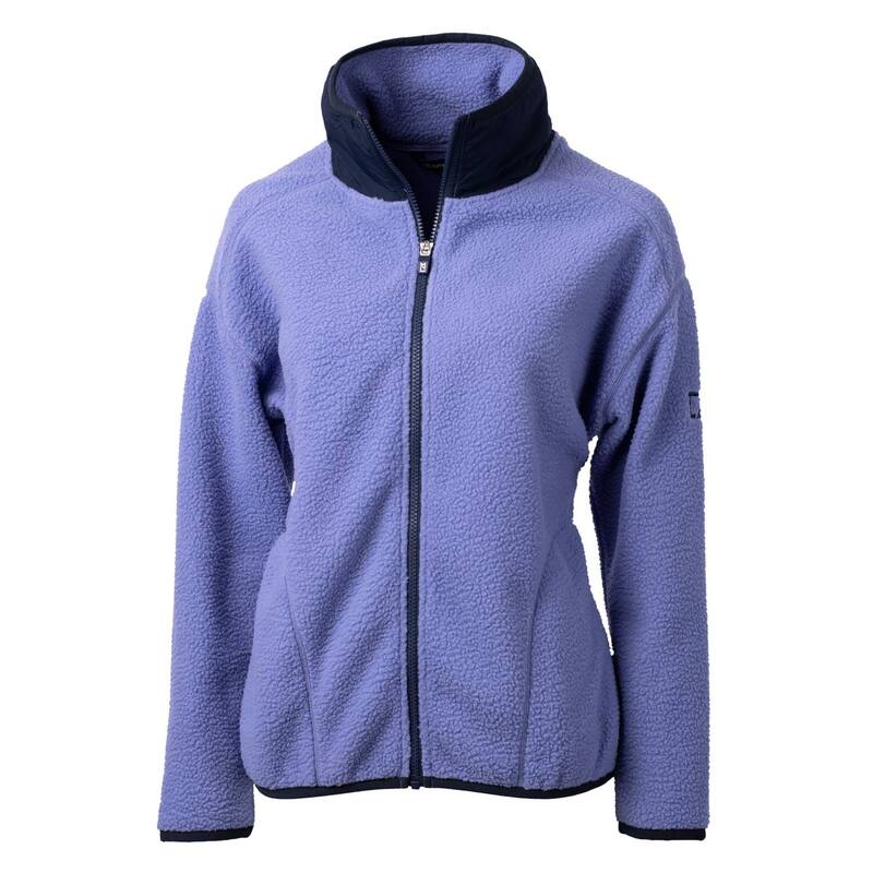 カッターアンドバック レディース アウター ジャケット・ブルゾン フリース Cutter & Buck Cascadeco Sherpa Womens Fleece Jacket Hyacinth