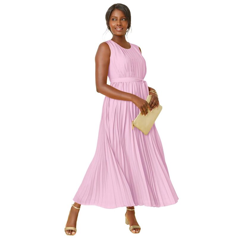 ジェシカロンドン レディース トップス ワンピース プラスサイズ プリーツ マキシ Jessica London Women's Plusize Pleated Maxi Dress Pink ピンク 21,868円