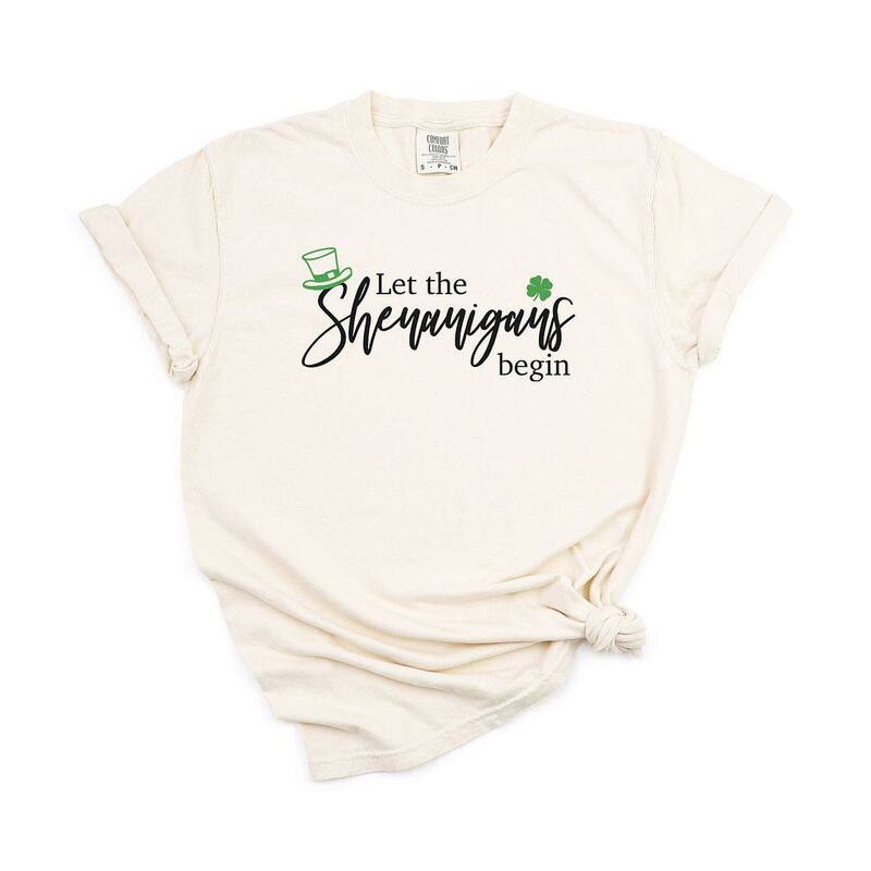 Simply Sage Market レディース トップス ティーシャツ Simply Sage Market Lethe Shenanigans Begin Garment Dyed Tees Ivory 象牙色 レディースファッション-Tシャツ・カットソー-トップス