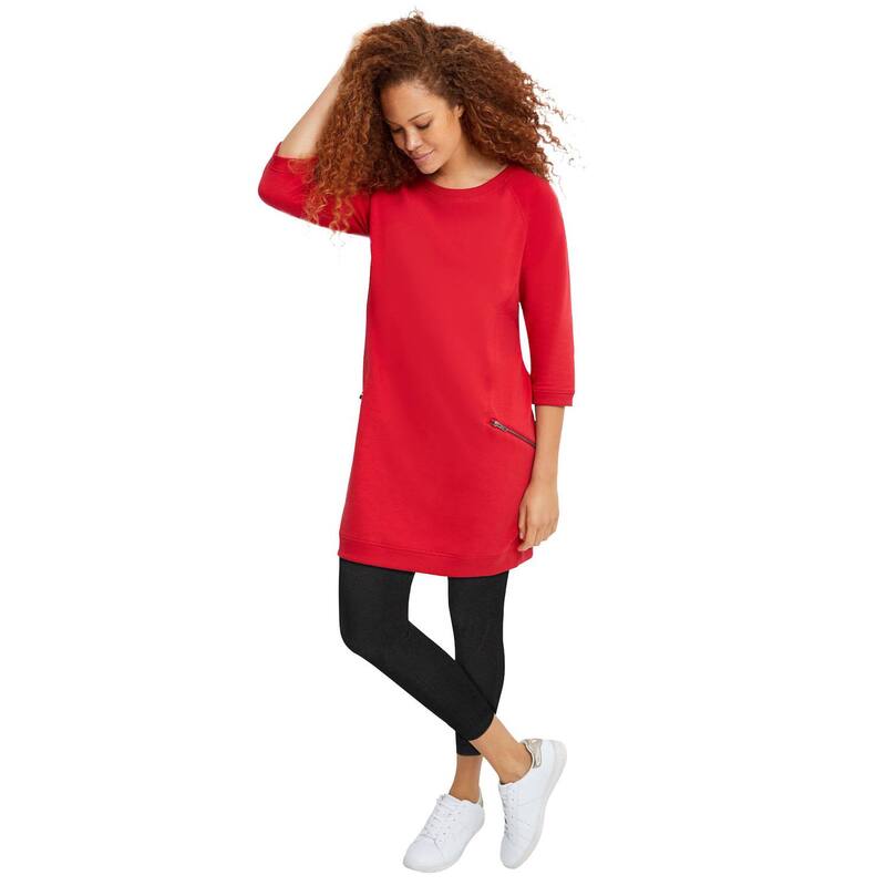Ellos レディース ボトムス カジュアルパンツ プラスサイズ コットン キャップ レギンス ellos Plusize Cotton Spandex Capri Length Leggings Heather Charcoal チャコール|ReVida 店