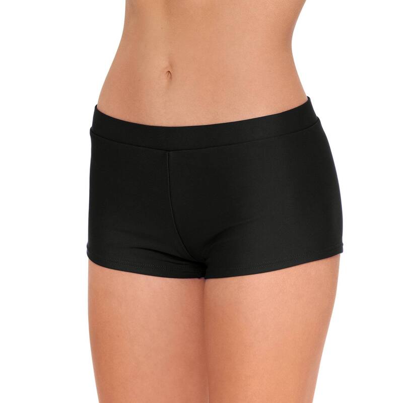 エスオー レディース 水着 ボトムスのみ ショートパンツ Juniors' SO Swim Shorts Black ブラック