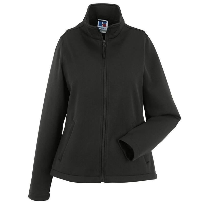 ラッセルアスレチック レディース アウター ジャケット・ブルゾン Russell Athletic Russelladies/Womensmart Softshell Jacket Black ブラック