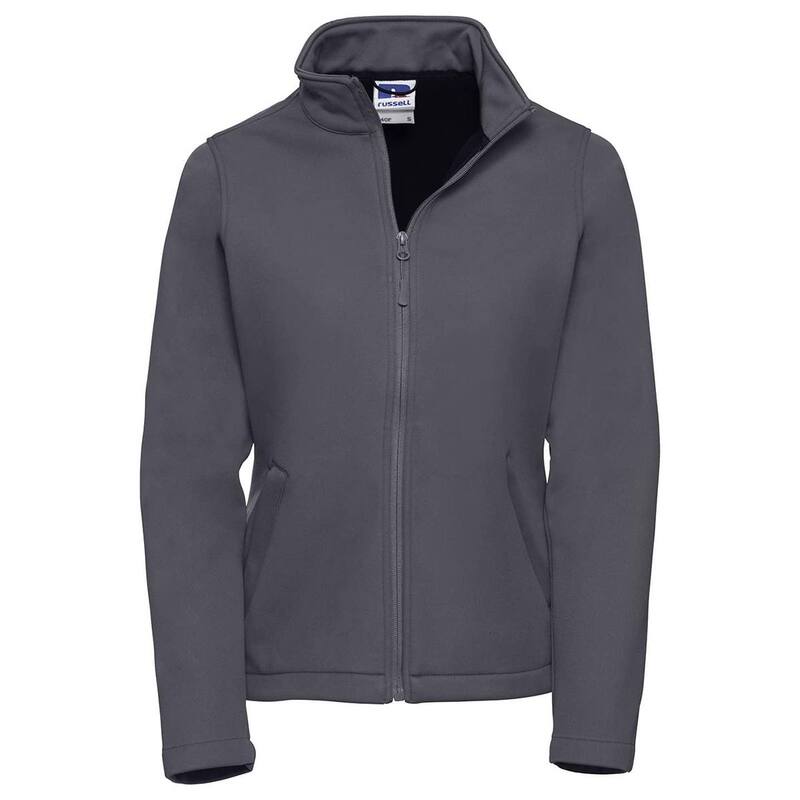 ラッセルアスレチック レディース アウター ジャケット・ブルゾン Russell Athletic Russelladies/Womensmart Softshell Jacket Convoy Grey グレー